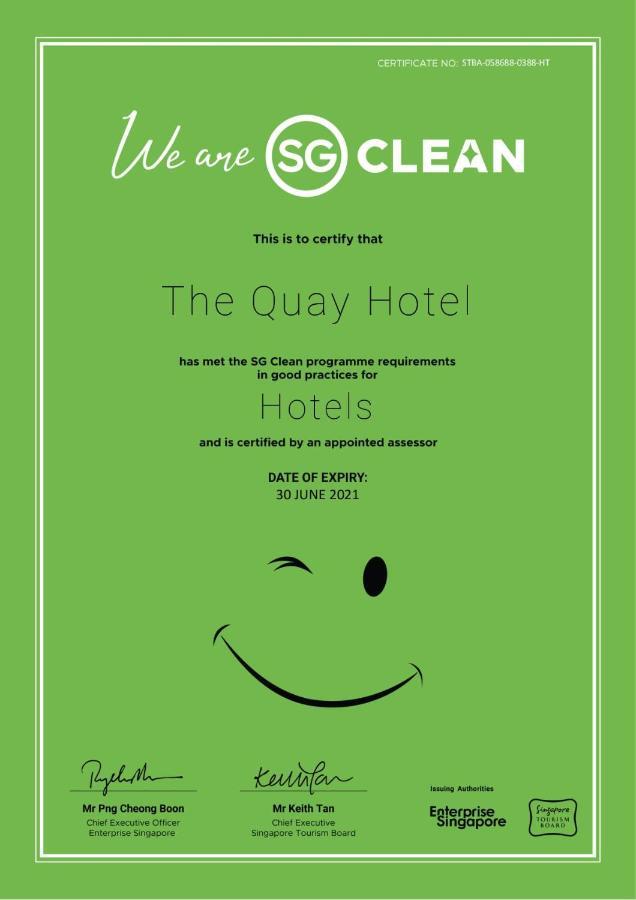 The Quay Hotel Singapura Exterior foto
